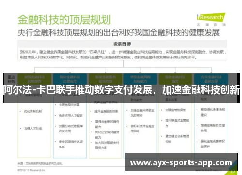 阿尔法-卡巴联手推动数字支付发展，加速金融科技创新